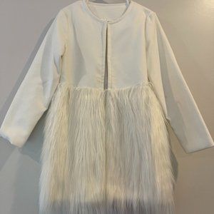 White Feather Peacoat